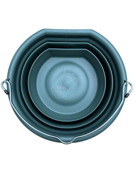 Boss Bucket - Hunter Green + Your Custom Logo