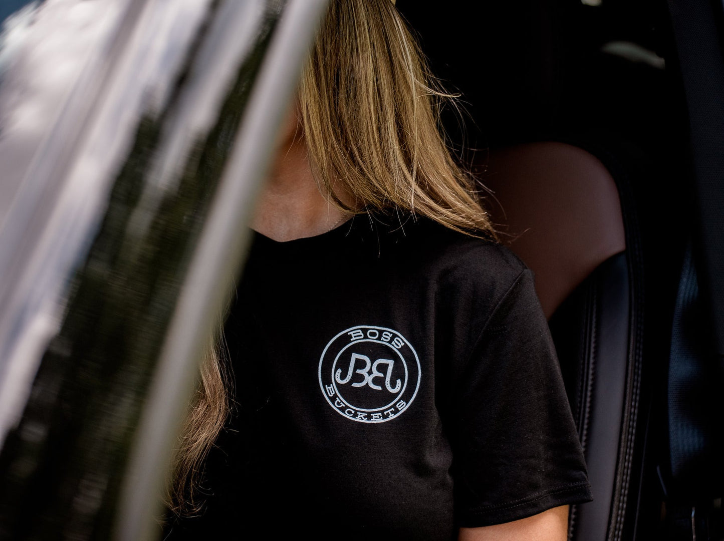 BOSS Badge Cropped Tee
