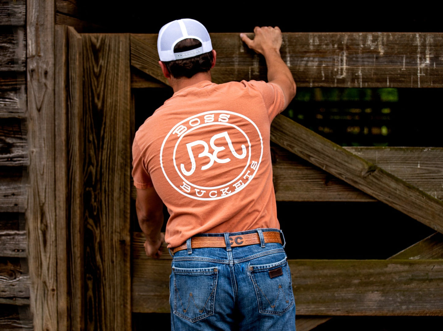 BOSS Badge T-Shirt - Yam
