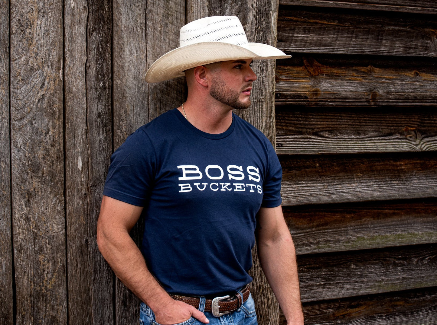 BOSS Buckets Soft Tee - Navy
