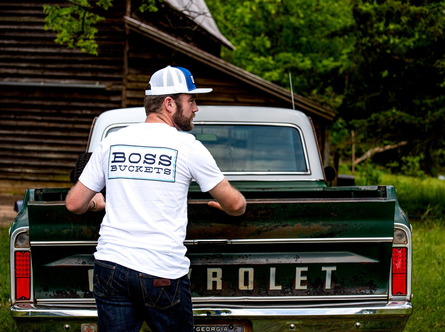 BOSS Buckets Soft Tee - White