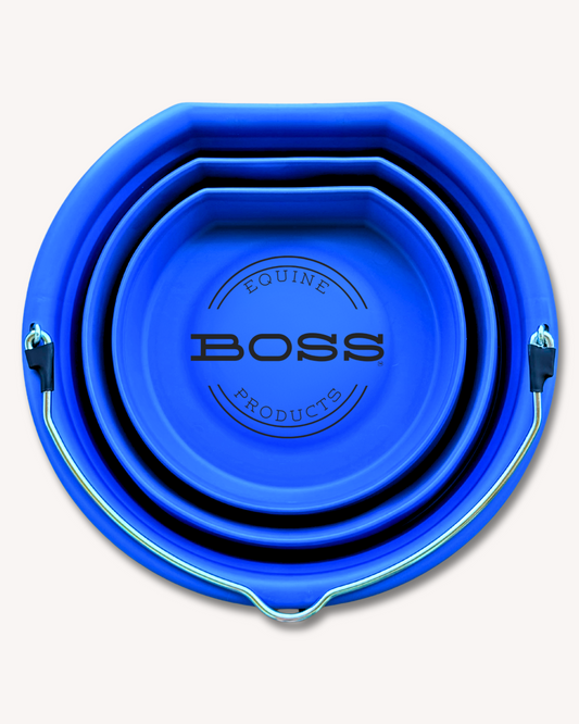 BOSS™ Bucket - Cowboy Cobalt + Your Custom Logo