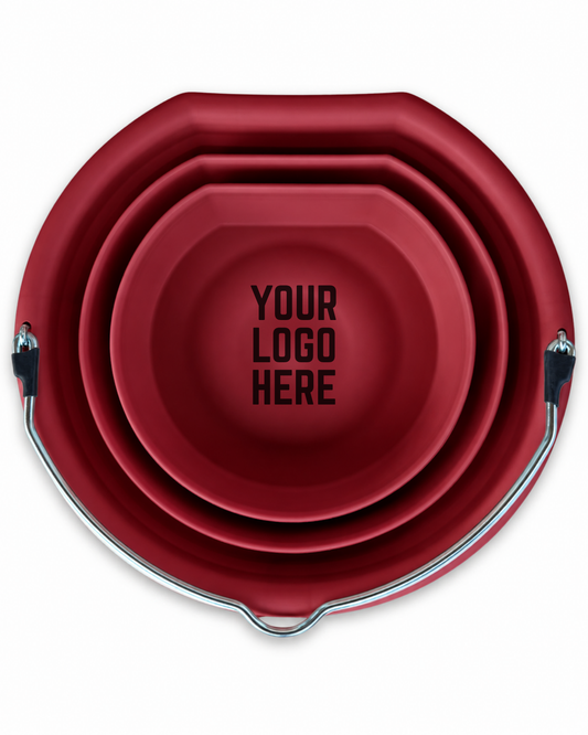 Custom Boss Bucket - Brazos Burgundy