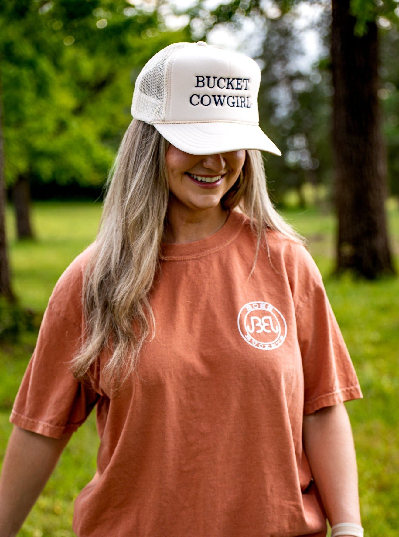 Bucket Cowgirl Foam Trucker